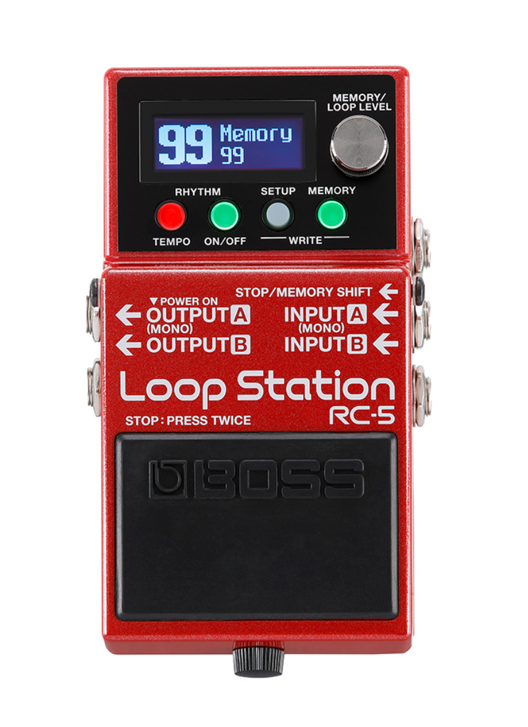 Boss RC-5 Loop Station Compact Phrase Recorder Pedal